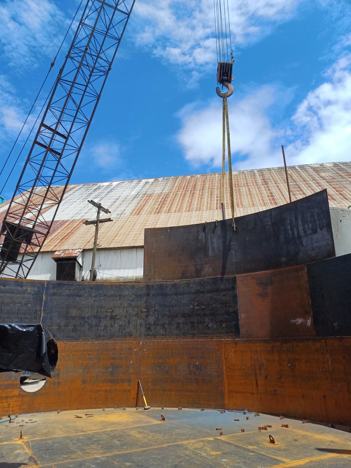 Fabricación de tanque