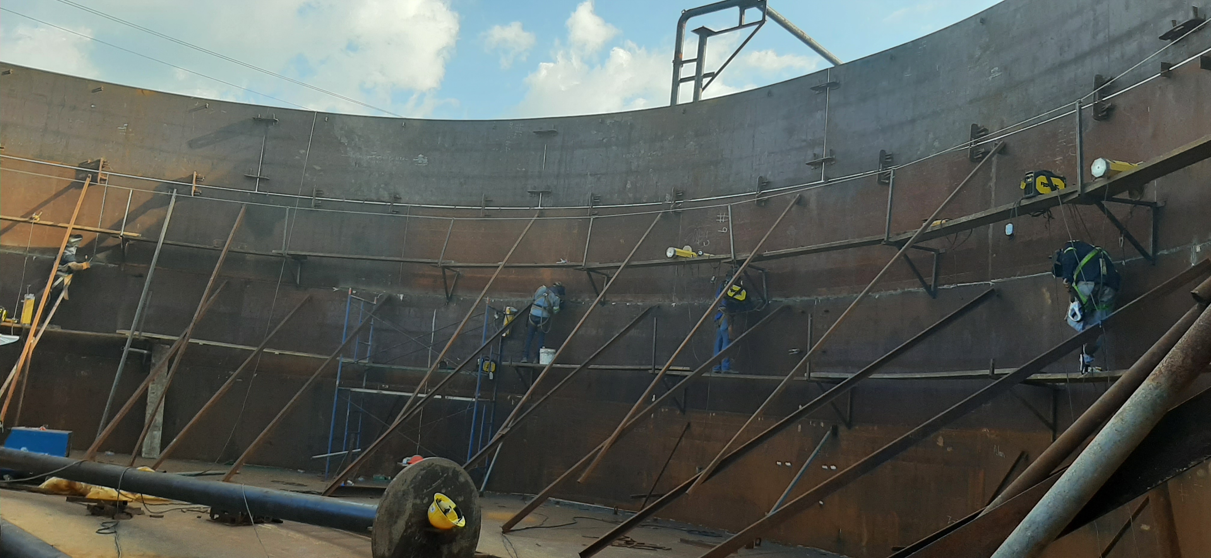 Fabricación de tanque